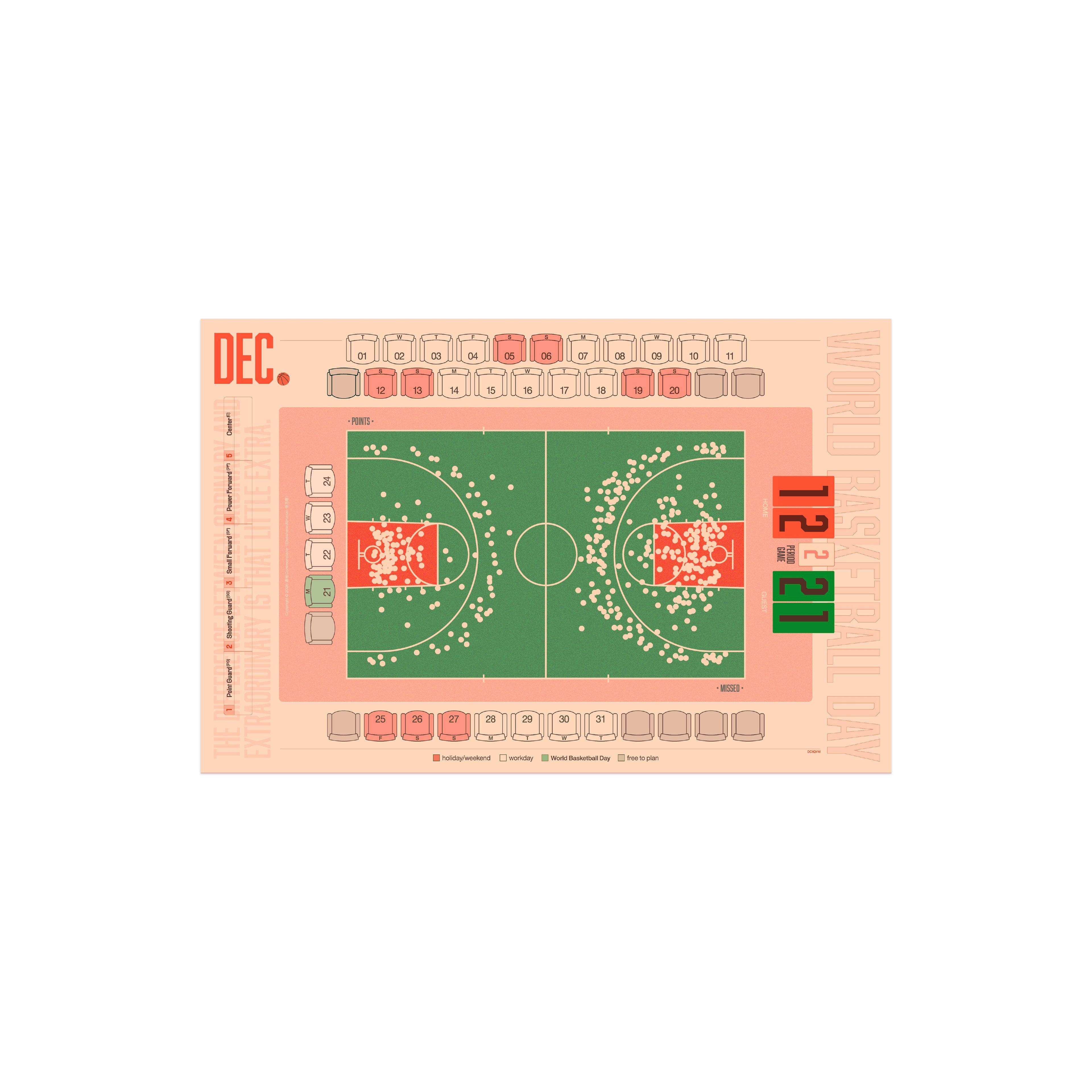 2026 他方暦 單月收藏版 Elsewhere Almanac: Single Sheet Edition