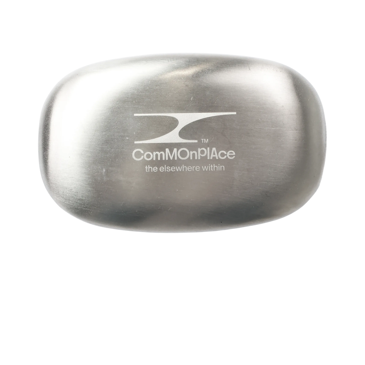 物件組：通透與靠近 A one And a two｜不鏽鋼石與玻璃皿