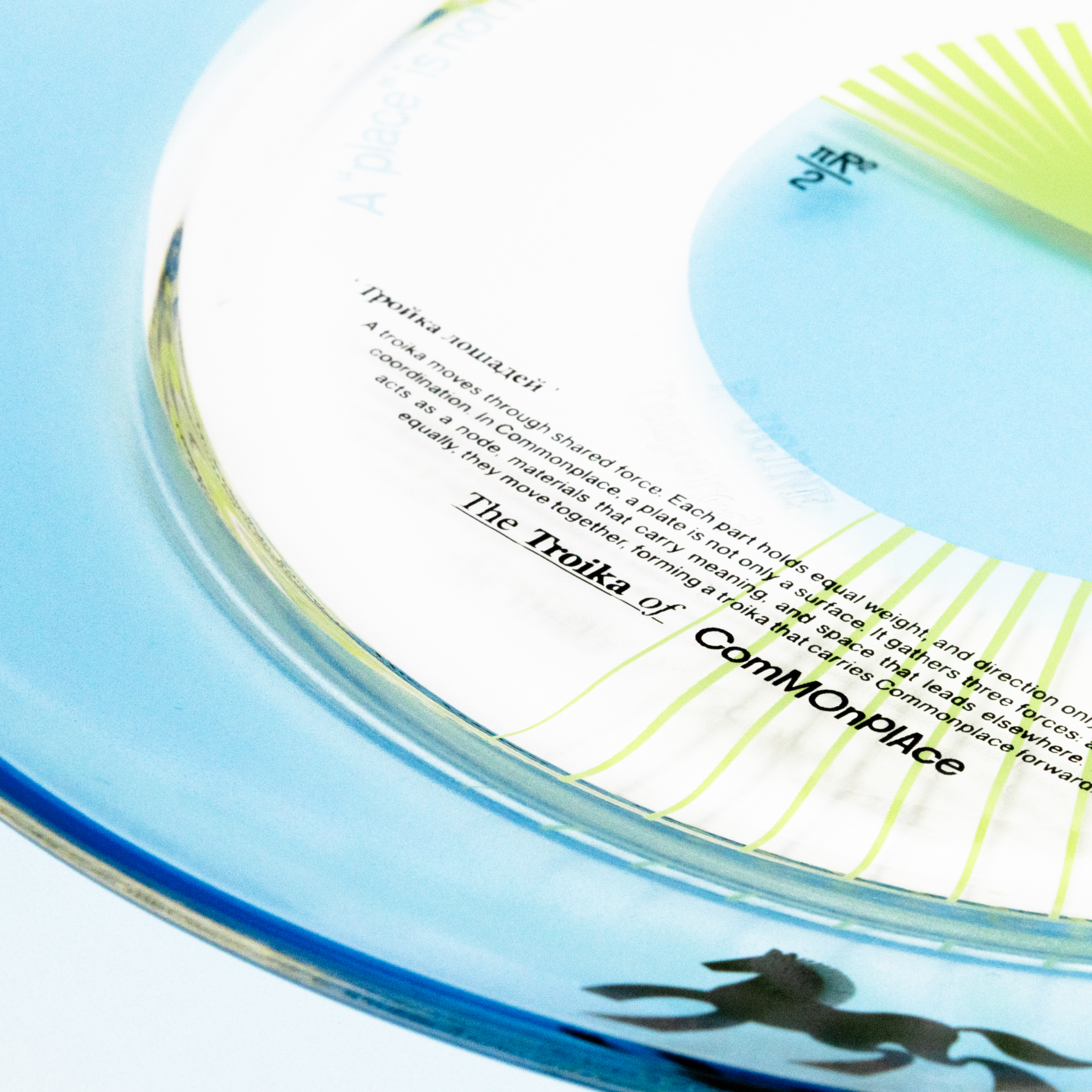 Glassware 驫 ⅓ 玻璃盤 Troika